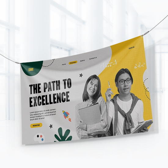 Spanduk Flexy China 340gr