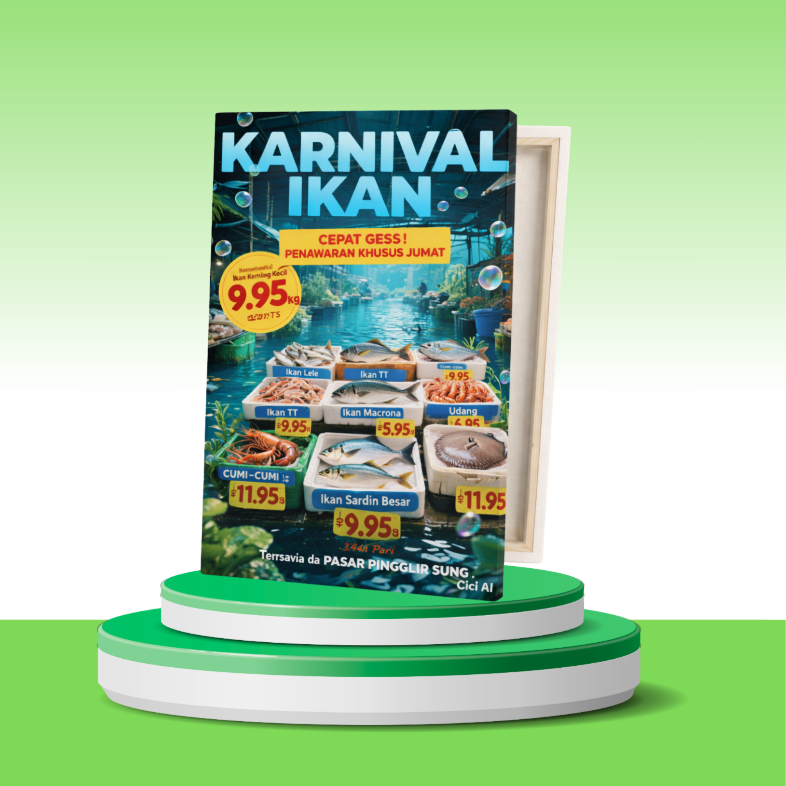 Canvas Spanram A3 (30 x 40 cm)
