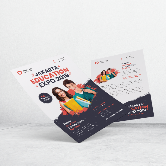 Flyer A4 (21 x 29,7 cm)