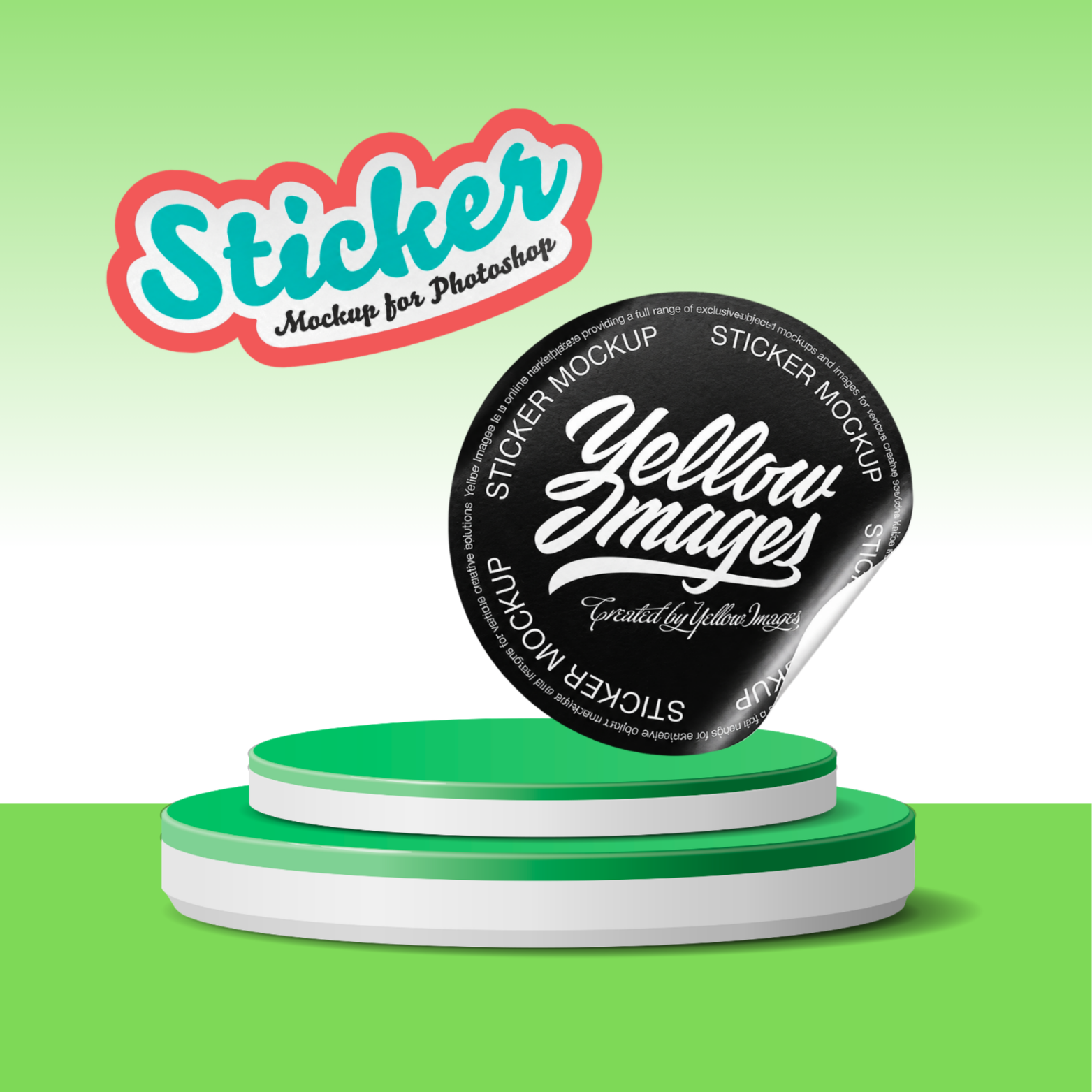 Sticker Kromo A3+ (30 x 46 cm)