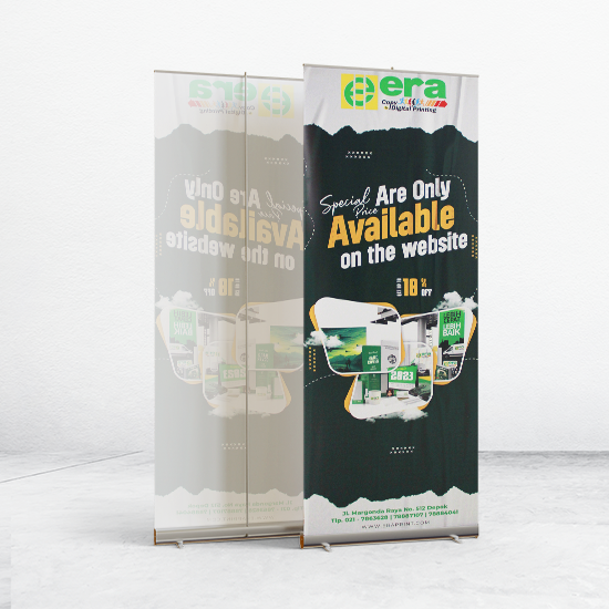 Roll-Up Banner Flexy China 340grm (85  x200 cm)
